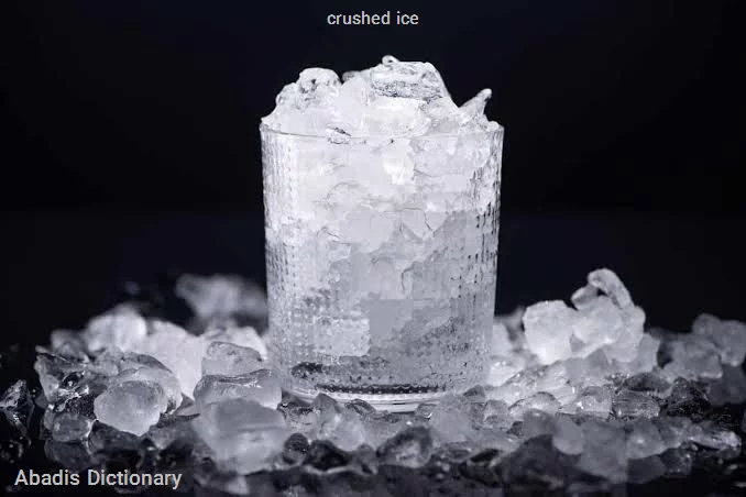 crushed ice